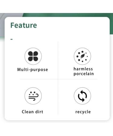 Dajidafu ABS Stone Toilet Brush Portable Long Handle Handheld Replacement Reusable Hanging Home Basin Brushes Accessories - Buy Online on GoSupps.com