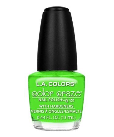 L.A. COLORS Color Craze Nail Polish  Mint  0.44 fl. oz  (CNP506)