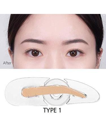 Scucs Eyebrow Stamp - Adjustable Arch Makeup Tool Set | Easy & Portable Eyebrow Shaping | International Shipping - Buy Online on GoSupps.com