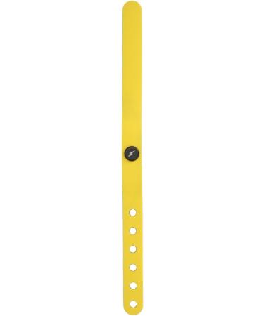 Jauarta Negative Ion Bracelet - Boost Energy & Reduce Static | Elastic Silicone Sports Bracelet (Yellow) - International Shipping Available - Buy Online on GoSupps.com