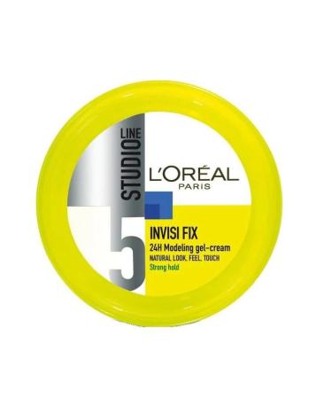 L'OREAL PARIS Studio Line Invisible Fix Crème 6-Pack Styling Gel 150ml