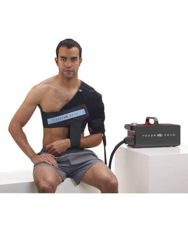 Game Ready Left Shoulder Wrap (Medium) - Active Cold Compression Therapy Device for Chest Sizes 33-45 - Buy Online on GoSupps.com