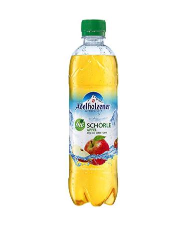 DPG Adelholzener Organic Apple Spritzer 18 Pack - 18 x 0.5L Disposable Bottles for International Shipping - Buy Online on GoSupps.com