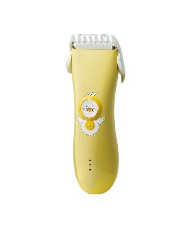 jkyyds Baby Hair Clipper Shaving Newborn Children Electric Clipper Baby Shaving Hair Cutting Lanugo Artifact (Color : Patito Amarillo Set 1)