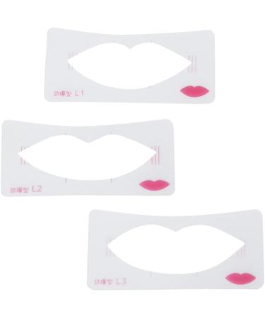 Tiuimk Lip Cards Three different styles for perfect lip formation and makeup application - Buy Online on GoSupps.com