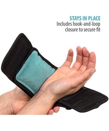 korvre Cold Therapy Wrap with Strap Hand Foot Wrist Elbow Relief Pain Cold Hot Therapy Pain Ice Pack - Buy Online on GoSupps.com