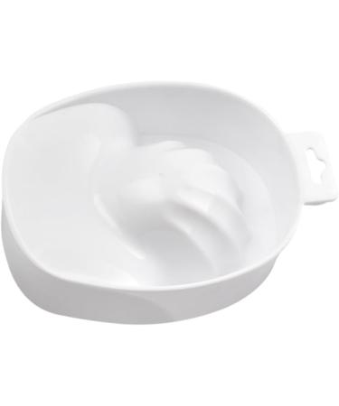 VINTORKY 1Pc manicure hand wash bowl manicure bowls for soaking nail soaker bowl manicure soak bowl nail dip remover nail polish soaker bowl soak off bowl Polishing agent white optional Size 1 White - Buy Online on GoSupps.com
