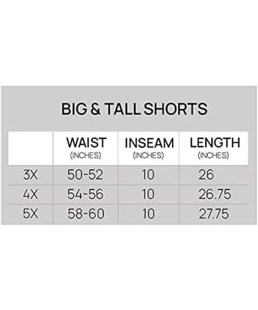 Real Essentials Men's Big & Tall 3-Pack Dry Fit & Mesh Active Athletic Performance Shorts (3X-5X) - Buy Online on GoSupps.com