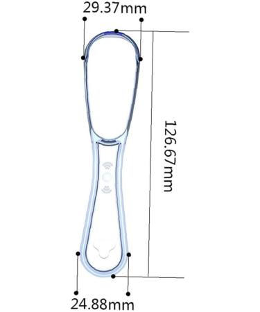 Onsinic 5-Piece Tongue Cleaner Set for Bad Breath | Silica Handle Oral Hygiene Brush | Random Colors - Enhance Your Dental Care - Buy Online on GoSupps.com