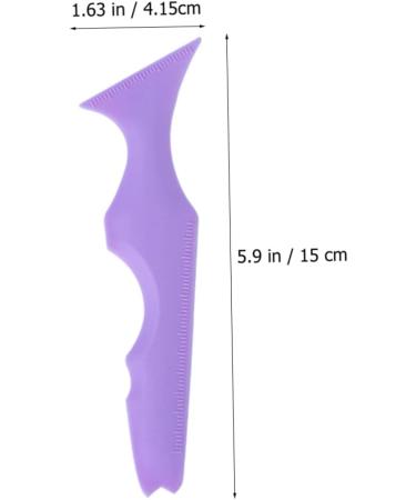 Angoily Eyelash Tool 6 Pcs Silicone Beauty Ruler Eye Shadow Makeup Tools Makeup Stencils Aid Eyeliner Brush Cosmetic - Buy Online on GoSupps.com