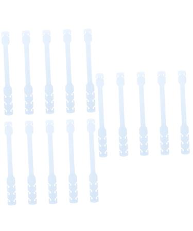 FRCOLOR 15 STK mask strap buckle ear earring strand closer adjustable headband. Conductible mask bracket ear protection for masks clothes hanger ear protection accessories for silicone masks with hooks