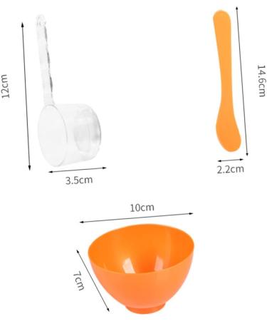 Beaupretty 2ensembles Set De Bols M langeurs Dor s Pour Masque Visage Avec Applicateurs Outils Flexibles Pour Diy Soins Peau Compact Et Portable Pour Femmes Et Salons - Buy Online on GoSupps.com