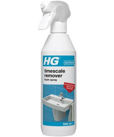 HG 2 X Scale Away Foam Spray 500 ml is a shower limescale remover for the easy and effective removal of limescale