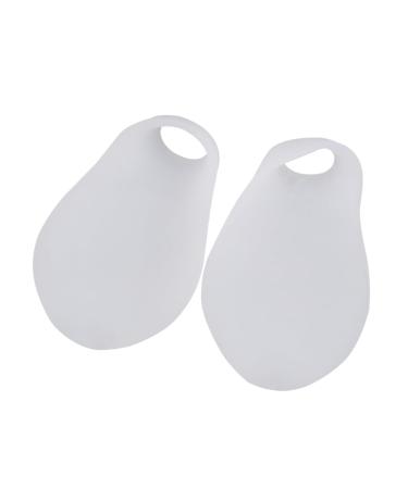 2pcs Silicone Gel Crib Protector Foot Protectors for Feet Nursing Clip Board Foot Pad Toe Sleeve Little Toe Cover Jacket Finger Cot Hammer Care Miss Toe