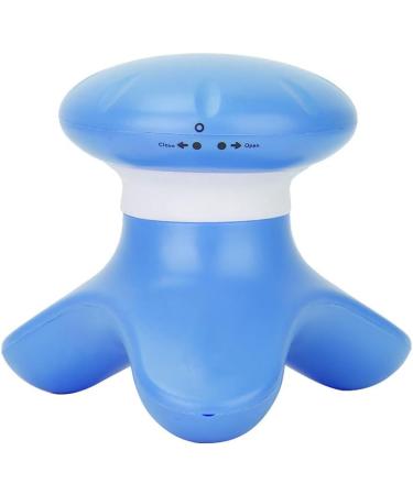 Multifunctional Body Massage Device - Acupuncture Vibration Massager for Women & Men | Compact 8.5x10.5 cm (Blue) - International Shipping Available - Buy Online on GoSupps.com