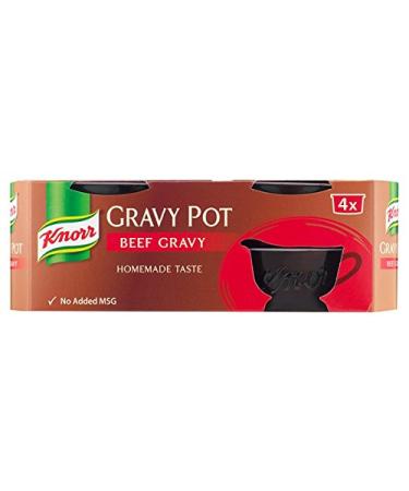 Knorr Knorr Beef Gravy Sauce Pot 4 x 28g (pack of 8 x 4)