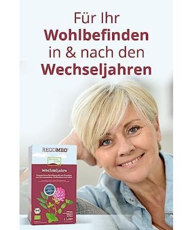 Regomeo Rotklee Extract 1L - Natural Red Clover for Menopause Relief Supports Fatigue Insomnia & Hot Flashes Plant-Based Estrogen - Buy Online on GoSupps.com