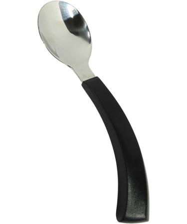 Fabacare Ergonomic Senior Cutlery & Spoon Set for Right-Handed | Arthritis-Friendly Curved Forks for Limited Motor Skills - Buy Online on GoSupps.com