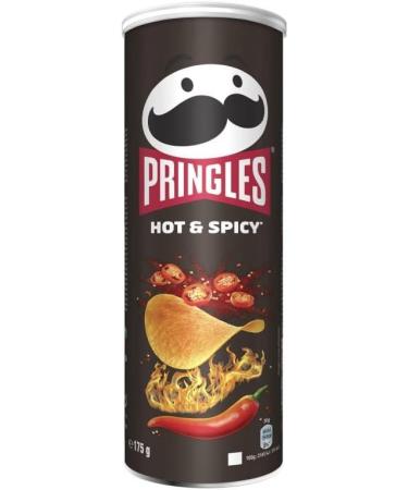 PRINGLES - Hot & Spicy 175G - Pack of 4 - Buy Online on GoSupps.com