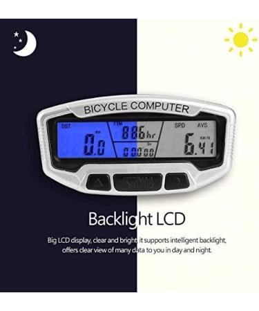 Bike Odometer Set | Waterproof Speedometer with Backlight | Bicycle Stopwatch Tool - Buy Online on GoSupps.com