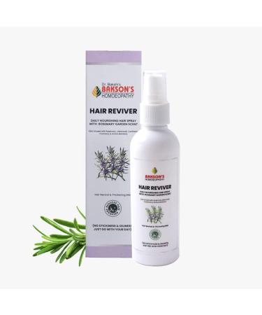 Dr Bakshi's Bakson Hair Reviver Sprey (100ml) UNISEX - by Exportmart Clear
