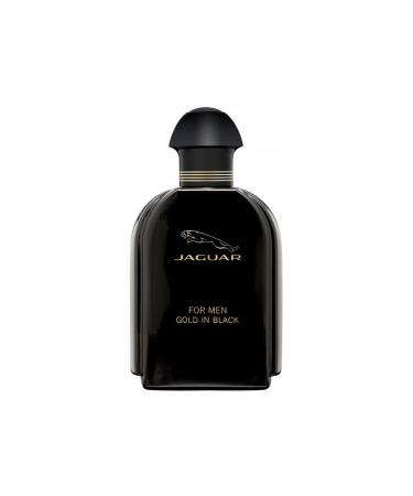 Jaguar Gold In Black by Jaguar Eau De Toilette Spray 3.4 oz for Men