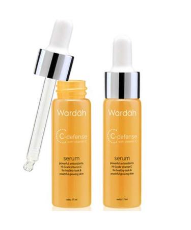 #MG WARDAH C-Defense Serum 17ml -Wardah C-defense Serum with powerful antioxidant Hi-Grade Vitamin C which has high penetration ability into skin layer - Buy Online on GoSupps.com