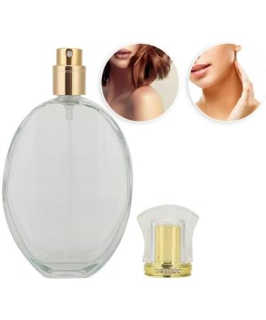 SCOLAND 50ML Glass Refillable Perfume Spray Bottle Empty Liquid Perfume Atomizer Dispenser Bottle (ellipse) - Buy Online on GoSupps.com