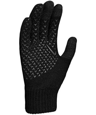 Nike Unisex Kids YA Knitted Tech & Grip 2.0 Gloves Black S/M | International Shipping Available - Buy Online on GoSupps.com