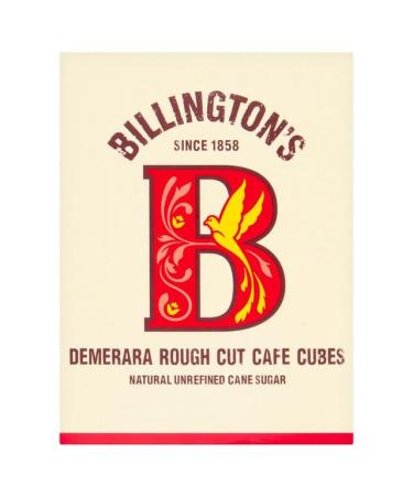 Billington's Demerara Rough Cut Cubes (500G X 2) | Natural Unrefined Cane Sugar | Suitable for Vegetarians and Vegans | premium product
