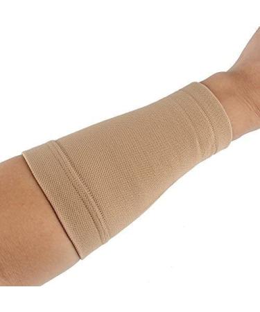 Beauty7 Tan Tattoo Cover Up Sleeve Forearm Band Concealer UV Protection Medium Size (1PC) 1PC, Size M Beige