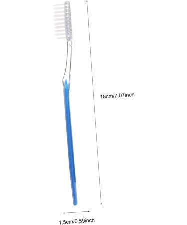 Gatuida 150 Pcs Disposable Toothbrush - 2 in 1 Handle Travel Plastic | Eco-Friendly & Convenient - Buy Online on GoSupps.com