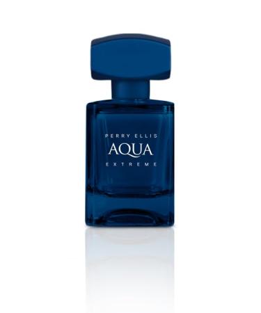 Perry Ellis Aqua Extreme Gift Set - 3.4 fl oz eau de toilette 1.7 oz shower gel 6 oz body spray .25 fl oz EDT travel mini - Buy Online on GoSupps.com