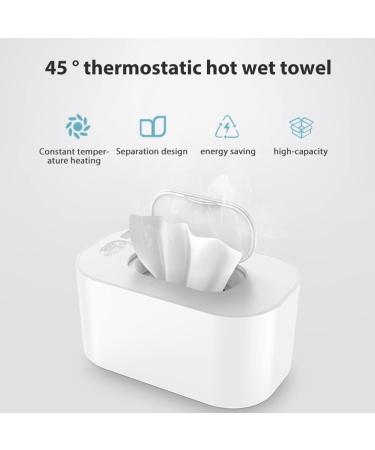 Baby Wipe Warmer - White Diaper Wipe Warmer for Babies | Keep Wipes Warm & Ready - Buy Online on GoSupps.com