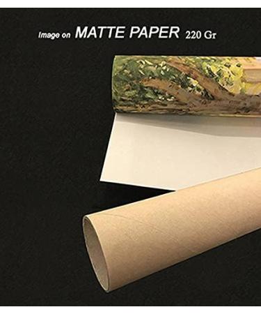 Art Print on Paper 220G | Grooming Razor Vintage Wall Art by Audrey Charlene | Black Brown Bathroom Decor | 21x16 in | Men's Care - Buy Online on GoSupps.com