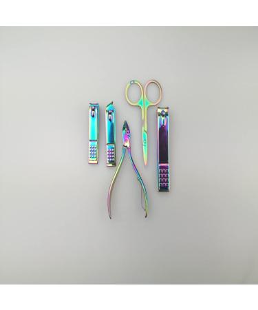 Nail Clippers Set Stainless Steel Pedicure Nail Clippers Tool Man and Woman Portable Nail Clippers 12 Piece Set for Travel - Buy Online on GoSupps.com