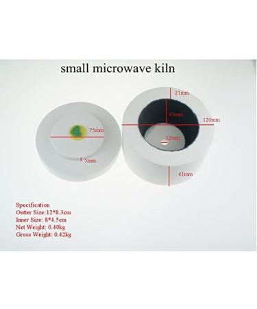 Small Microwave Kiln Kit 10pcs Set for Glass Fusing Jewelry Making - Buy Online on GoSupps.com