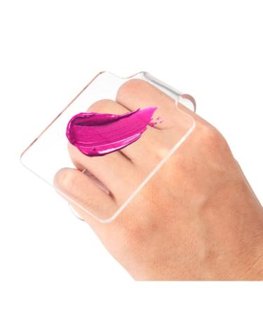 Lot de 1 palette de maquillage la main en acrylique