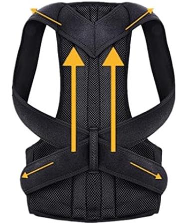 YMGSCC Posture Corrector for Men and Women Back Posture Brace Clavicle Support Stop Slouching and Hunching Adjustable Back Trainer(XL) X-Large B - Buy Online on GoSupps.com