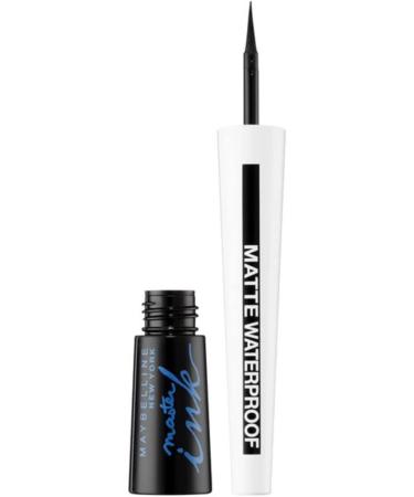 Maybelline Master Ink Matte Black Eye Liner 12g - Long-Lasting Formula - Pack of 1 - Buy Online on GoSupps.com