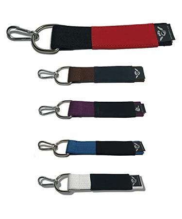 Gi Store Rocks! BJJ Keychain for Black Belt JuJitsu (Cotton, 11 inches)