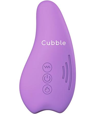 Cubble Warming Lactation Massager | Breastfeeding Support for Clogged Ducts & Engorged Breasts - Improve Milk Flow | Purple - Buy Online on GoSupps.com