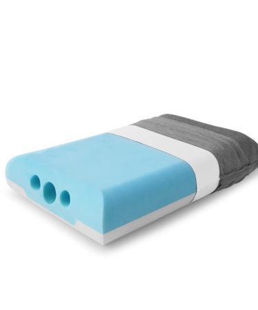 Newentor Soft & Firm 2-Sided Memory Foam Pillow - Creative Neck Support Side Sleeper Pillow - Cervical Pillow for Neck Pain - Neck Support Pillow with Modal Fiber Pillowcase, CertiPUR-US Certified Large