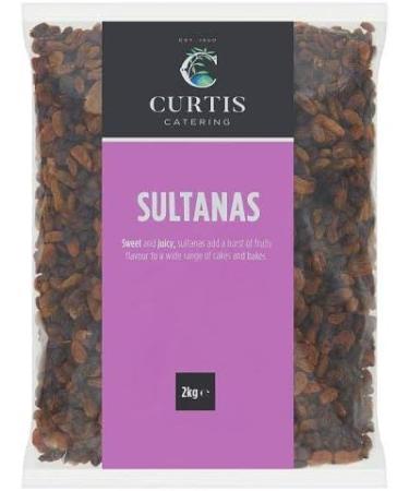 Curtis/Whitworths Sultanas 2kg 2000g
