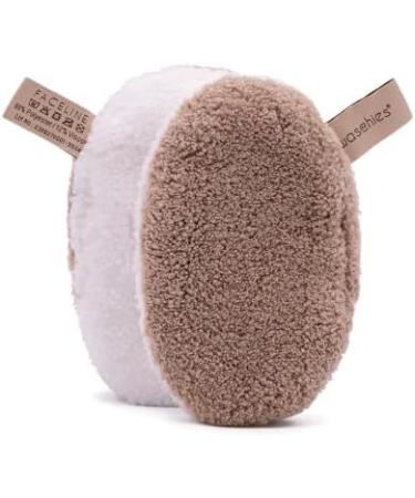 waschies Washable make-up removal and cleaning pads reusable deep pore cleaning only with water skin-friendly hypoallergenic super soft "Gold Edition" set of 6 - Buy Online on GoSupps.com