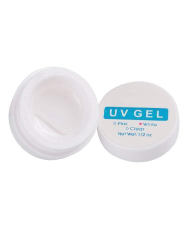 Nail Extension Gel Solid Gel Glue for Nail Tips Manicure UV Gel Builder Nail Glue for Nail Art Rhinestone DIY Manicure Home Salon(Transparent) - Buy Online on GoSupps.com