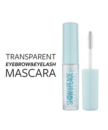 Show By Pastel Clear Mascara - Nourishing Formula for Lengthening & Thickening Lashes and Brows | Clean Beauty | 0.178 fl.oz - Buy Online on GoSupps.com