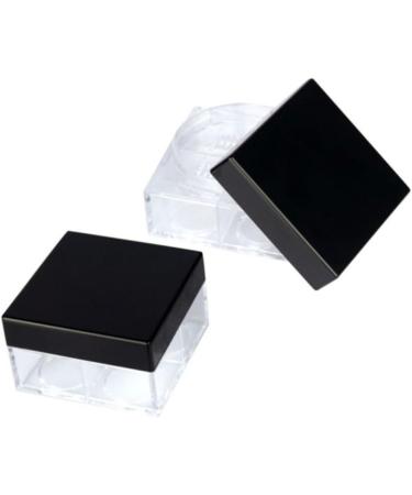 DOITOOL 6 pcs Travelling Loose Cosmetic Powder Case Makeup Puff Empty Portable Bottle Subage Four Square Size 2x2pcs As Shownx2pcs - Buy Online on GoSupps.com