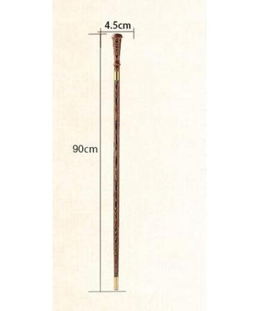 Wooden Walking Stick Solid Cane Redwood Walking Stick Old Man's Walking Stick Solid Wood Old Round - Buy Online on GoSupps.com