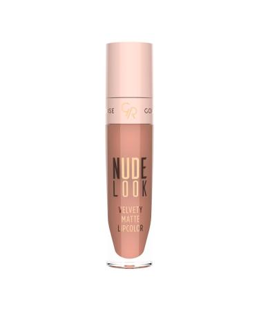 Golden Rose Nude Look 01 Just Nude lipstick velvety matte